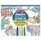 Jumbo 50-Page Kids' Coloring Pad - Space, Sharks, Sports, and More